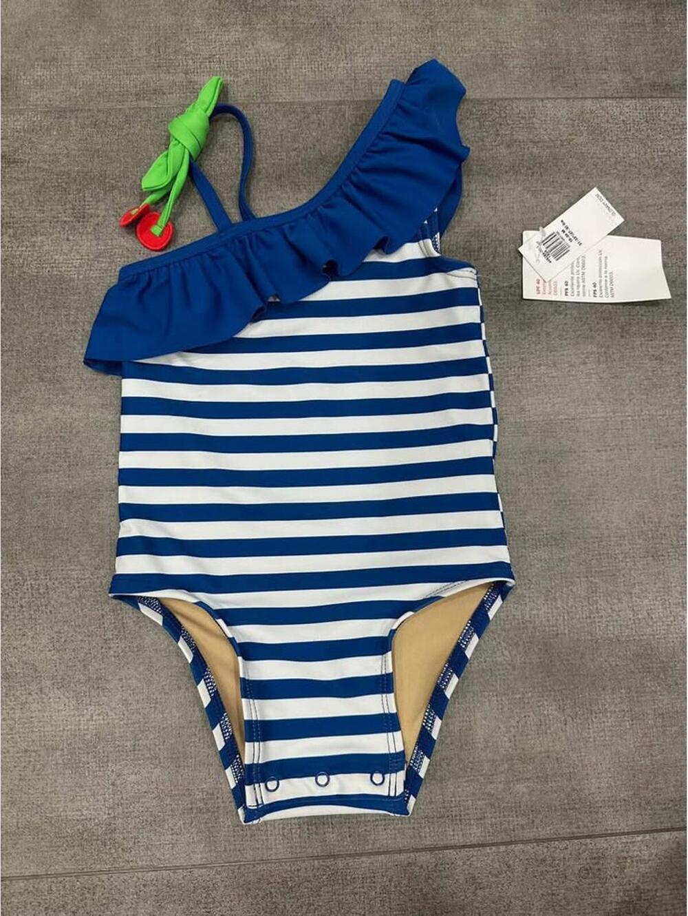 18-24m • Old Navy • Toddler Girl Swimsuit with Snaps • New